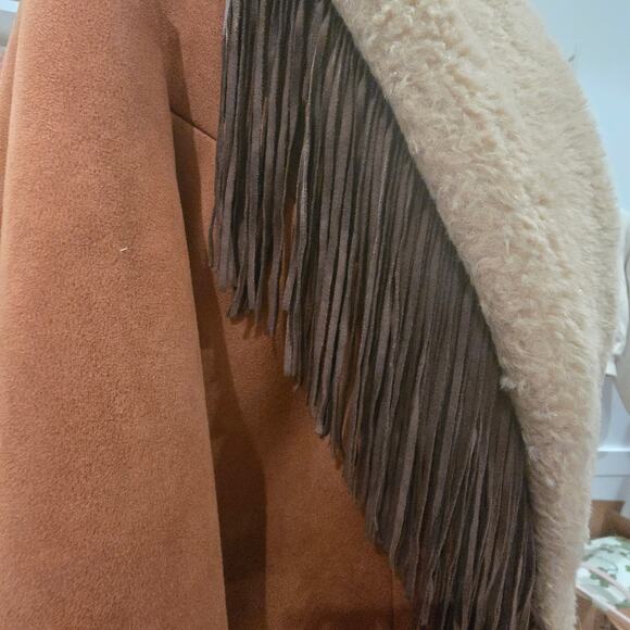 Hutch by Anthropologie Daisy Fringe Coat Boho - Picture 6 of 11